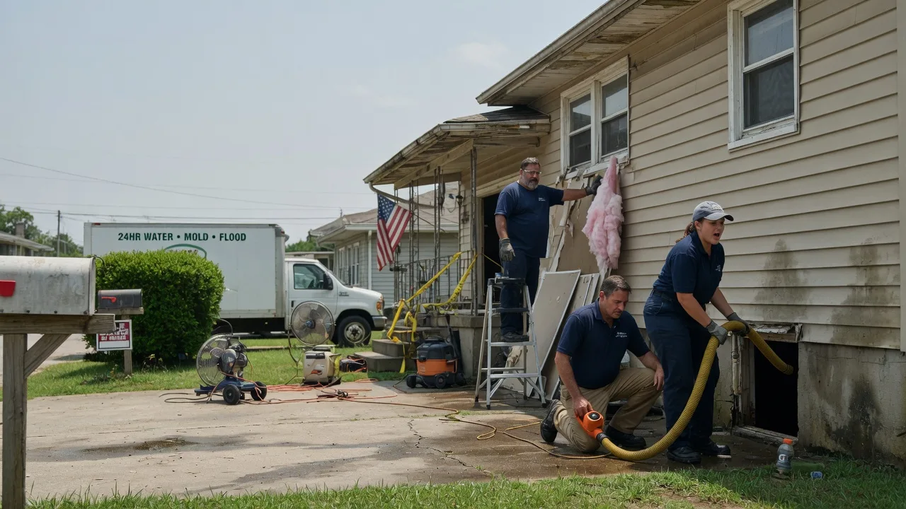Water Damage Repair in Saint Francisville, IL near me